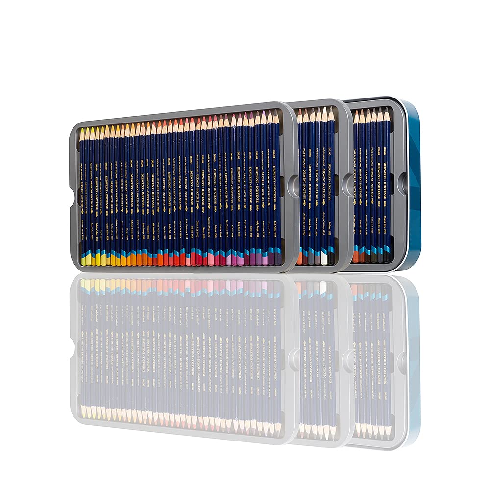 Derwent Inktense Watercolour Pencils - 100 Colours | 4mm Core | Water Soluble 2