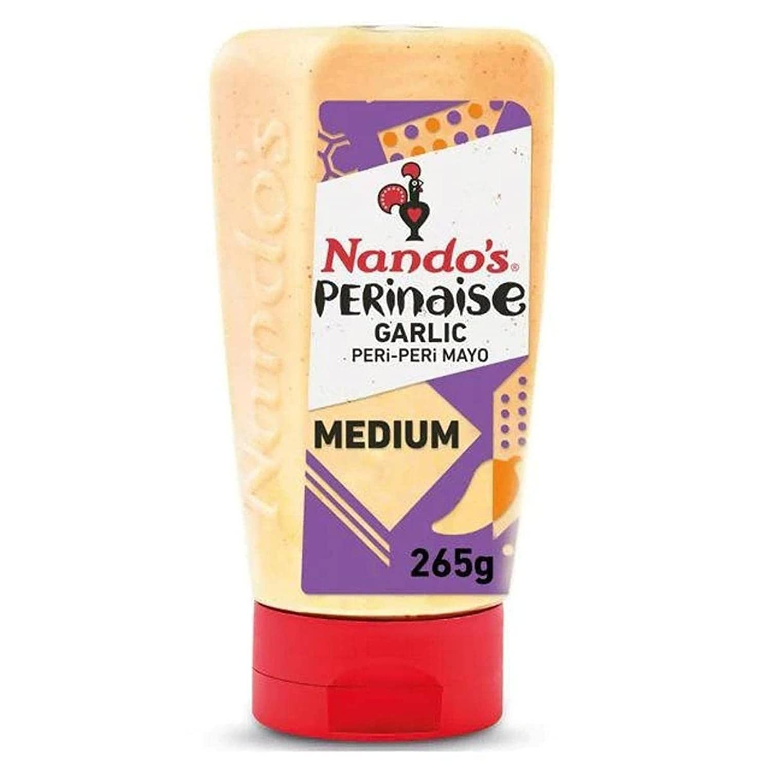 Nando's Perinaise Garlic Mayonnaise - Medium Chilli Heat | 265g Jar 1