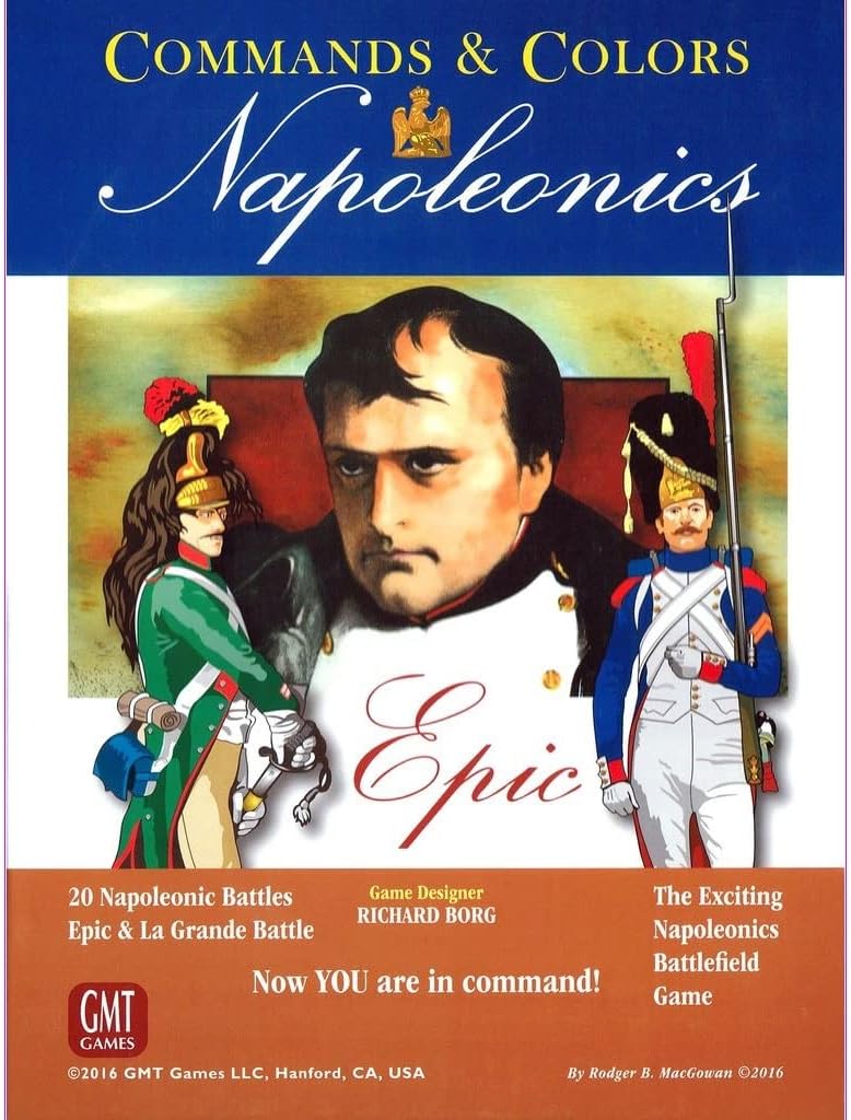 GMT Games Commands and Colors: Napoleonics - EPIC Board Game Expansion (1608) 1