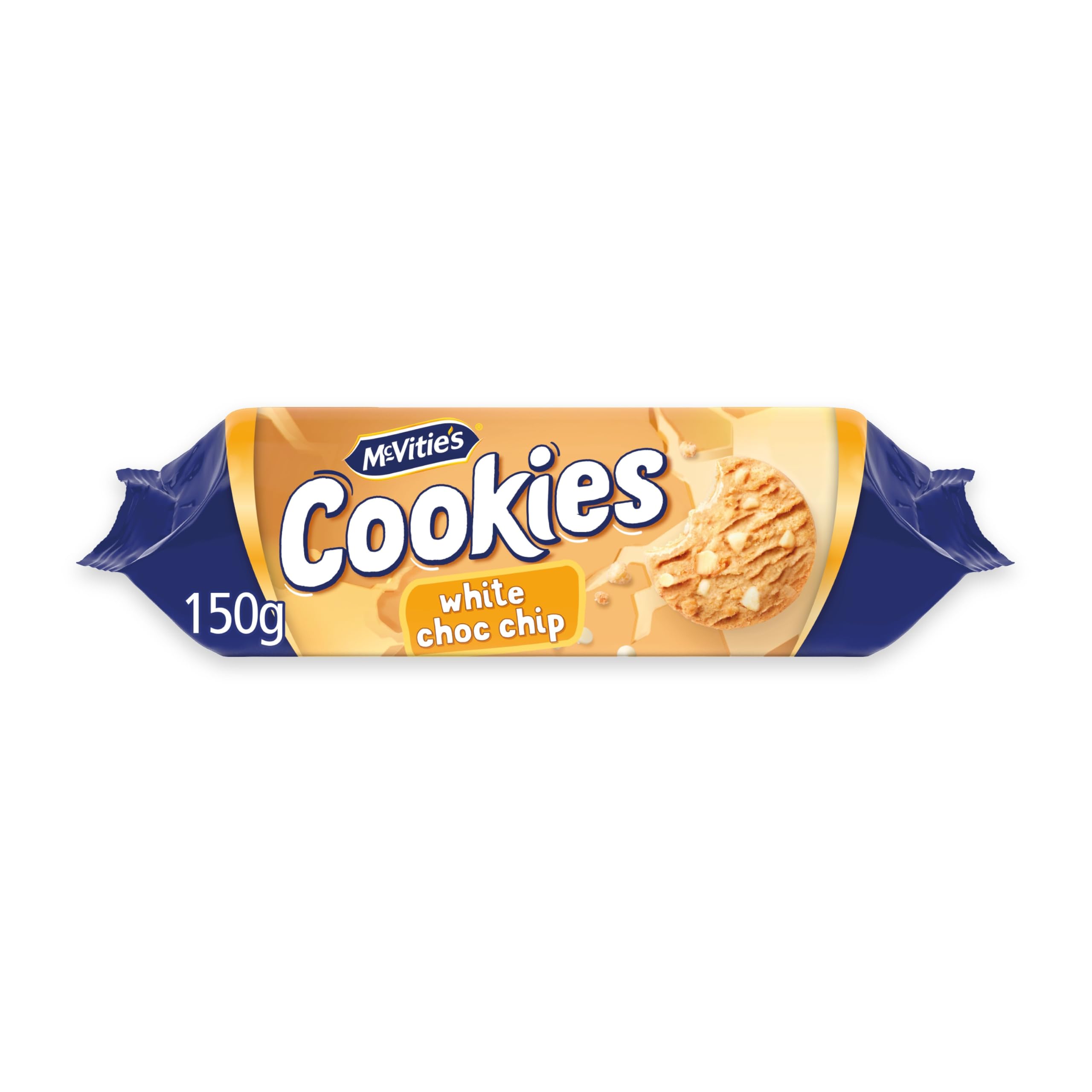 McVitie's The Chunky One Cookies - White Chocolate Chip Flavour | 150g Pack 1