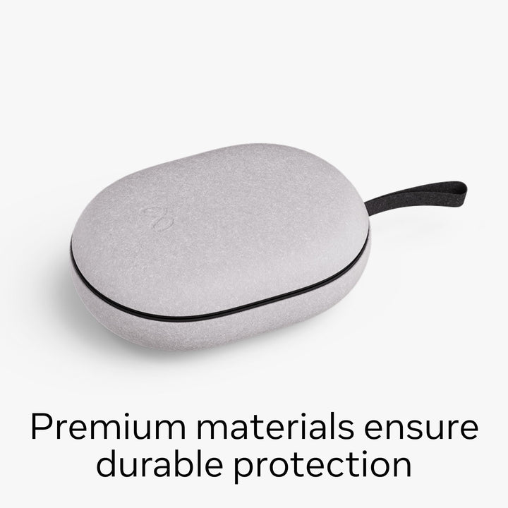 Meta Quest Carrying Case for Quest 3/3S – Protective Felt Shell with Organized Storage