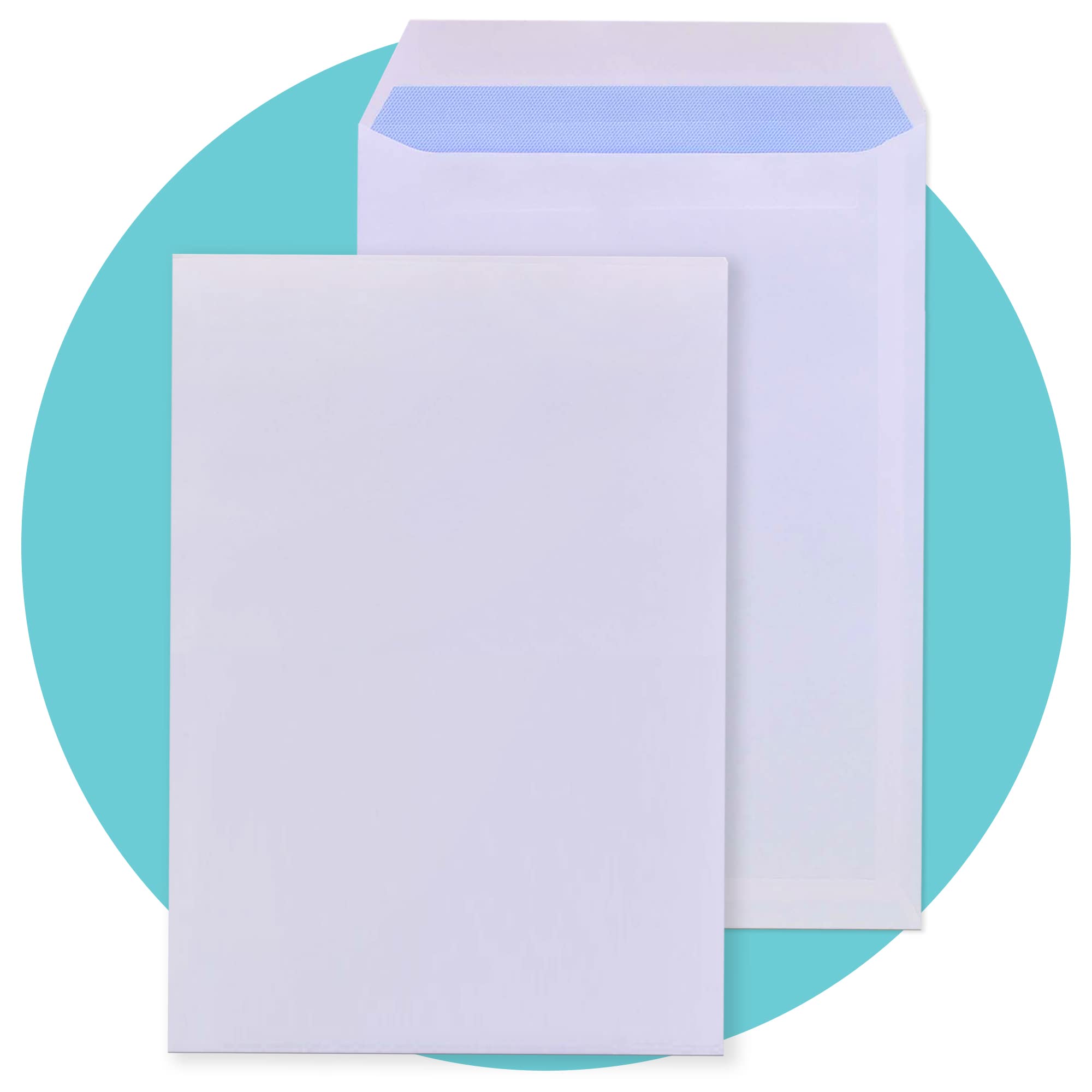 Triplast C4 White Self Seal Security Envelopes - Pack of 50 | 324x229mm | 90 gsm 1