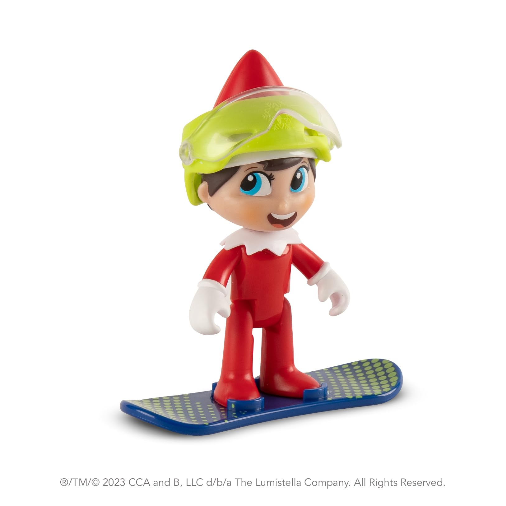 The Elf on the Shelf Snow Sport Edition Action Figure Playset - Ages 3+ 4