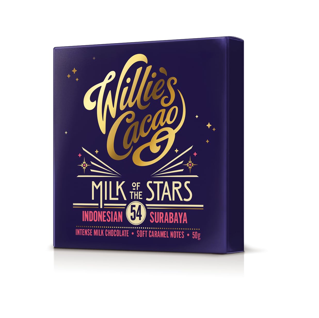 Willie's Cacao Bar - Milk of the Stars, Surabaya 54% Milk Chocolate - 50g 4