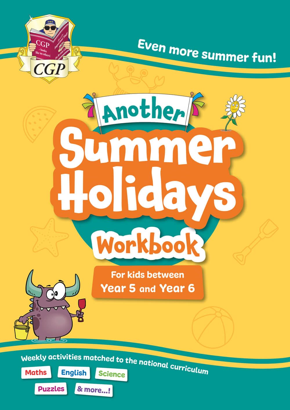 CGP Summer Holidays Activity Workbook - Year 5 to Year 6 Transition Study Aid | Paperback