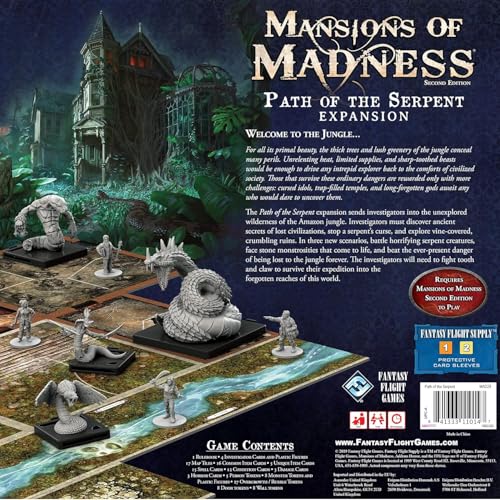 Fantasy Flight Games Mansions of Madness 2nd Edition: Path of the Serpent Expansion