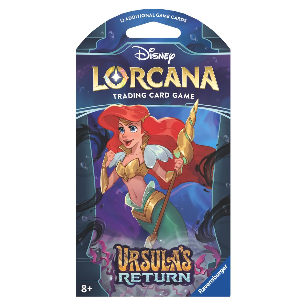 Ravensburger Disney Lorcana Trading Card Game Booster Pack | Ages 8+ | Ursula's Return Set 2