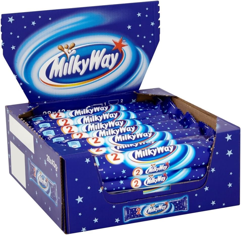 Milky Way Milk Chocolate & Nougat Bars Bulk Box (28 x 43g) 5
