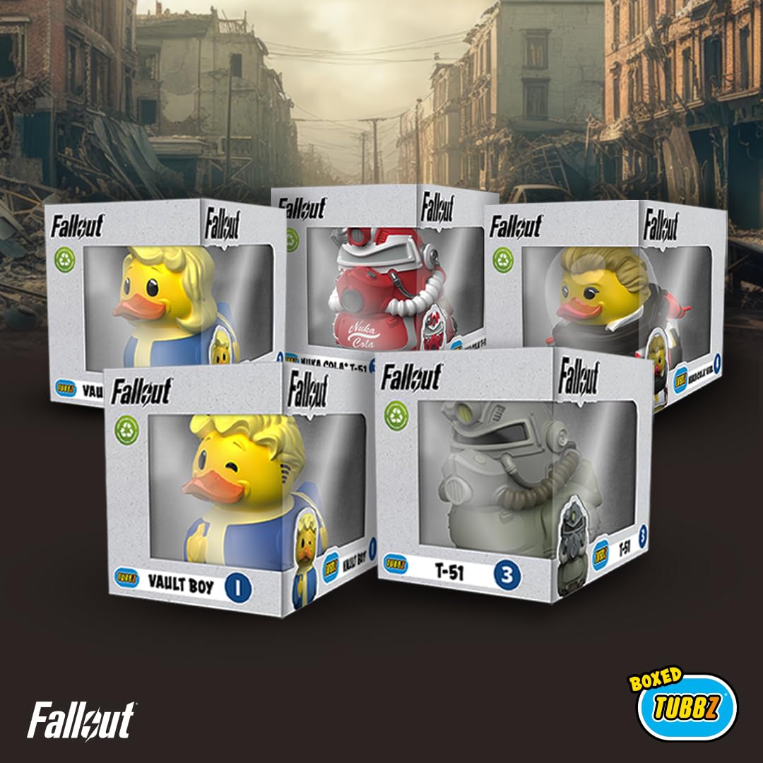 Fallout Nuka Cola T-51 TUBBZ Boxed Edition Vinyl Rubber Duck Figure 12