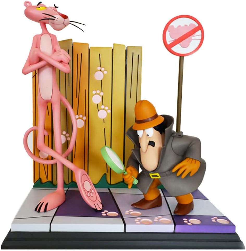 Hollywood Collectibles Group The Pink Panther (1963) - Pink Panther & The Inspector Vinyl Statuette