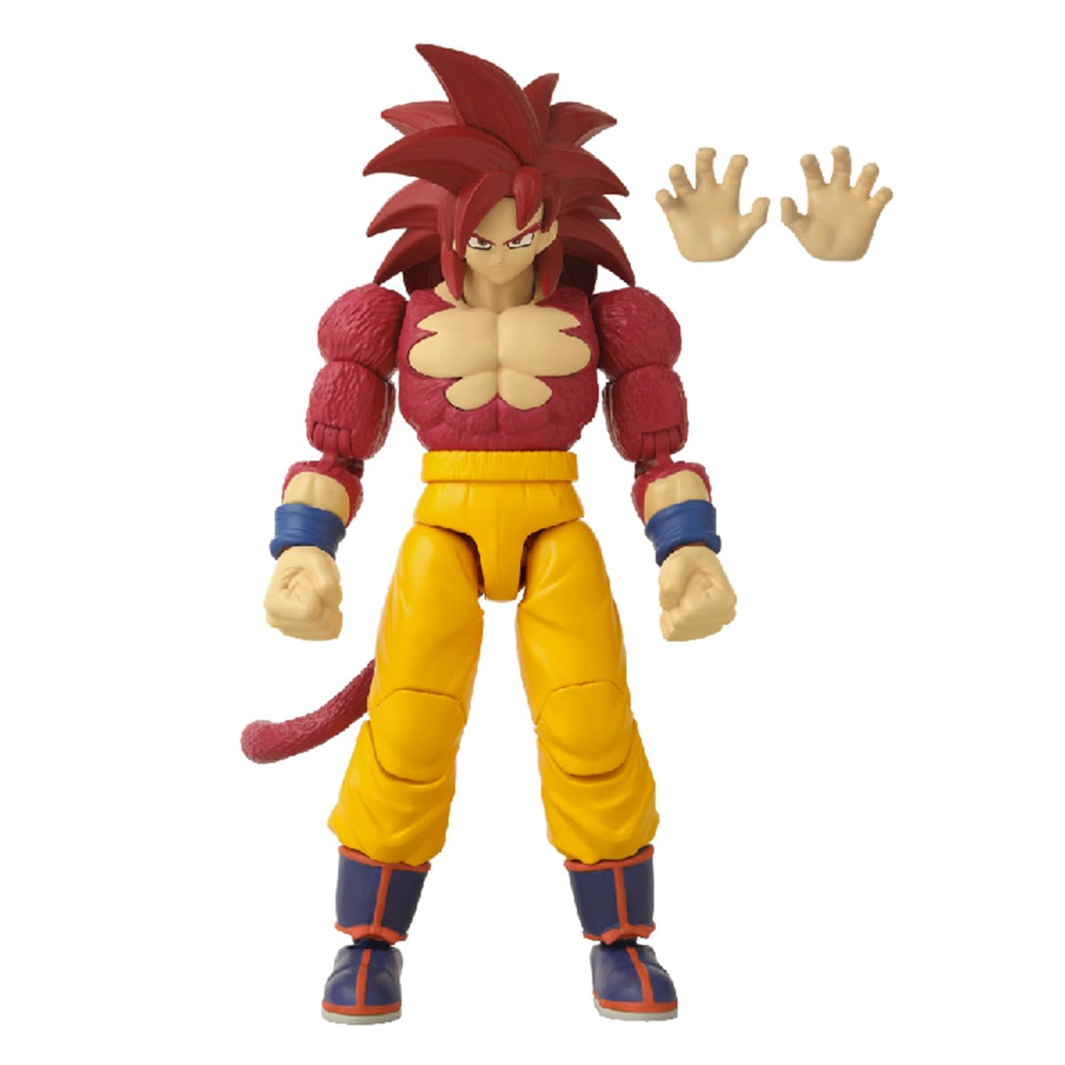 BANDAI Dragon Stars SS4 Goku Action Figure - 17cm, 17 Points of Articulation | Dragon Ball Daima
