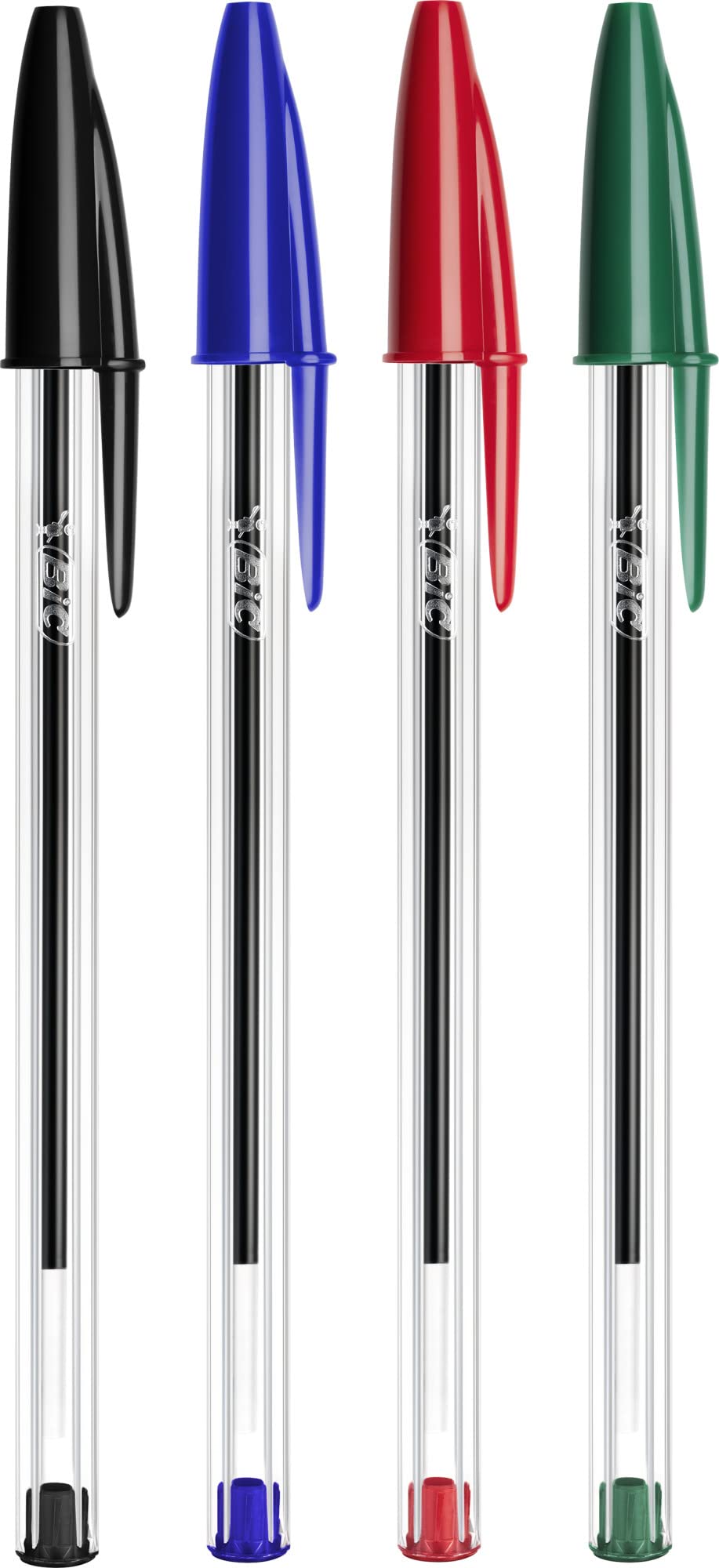 BIC CRISTAL Original Ballpoint Pens - Medium Point (1.0mm), Black Ink, Smudge-Free, 10 Count Pack 4