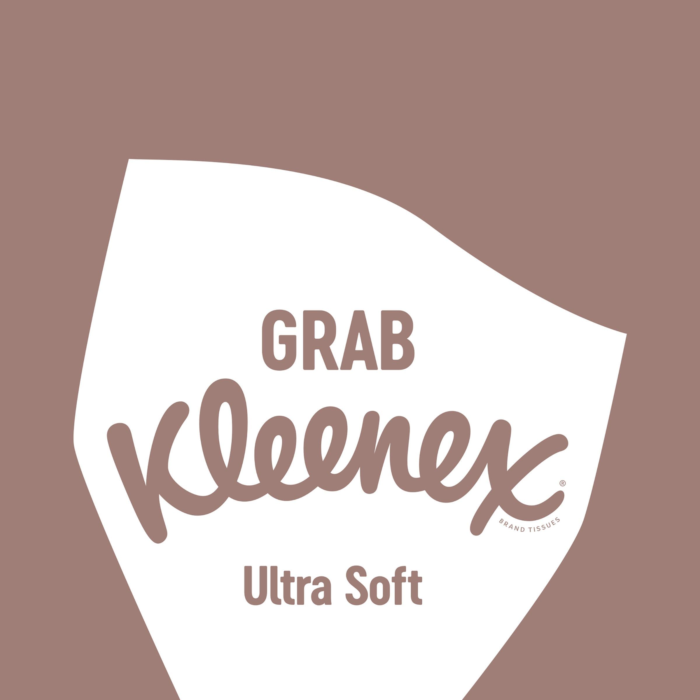 Kleenex Ultra Soft Pocket Tissues - 10 Packs of 7 Sheets | Gentle & Silky 8
