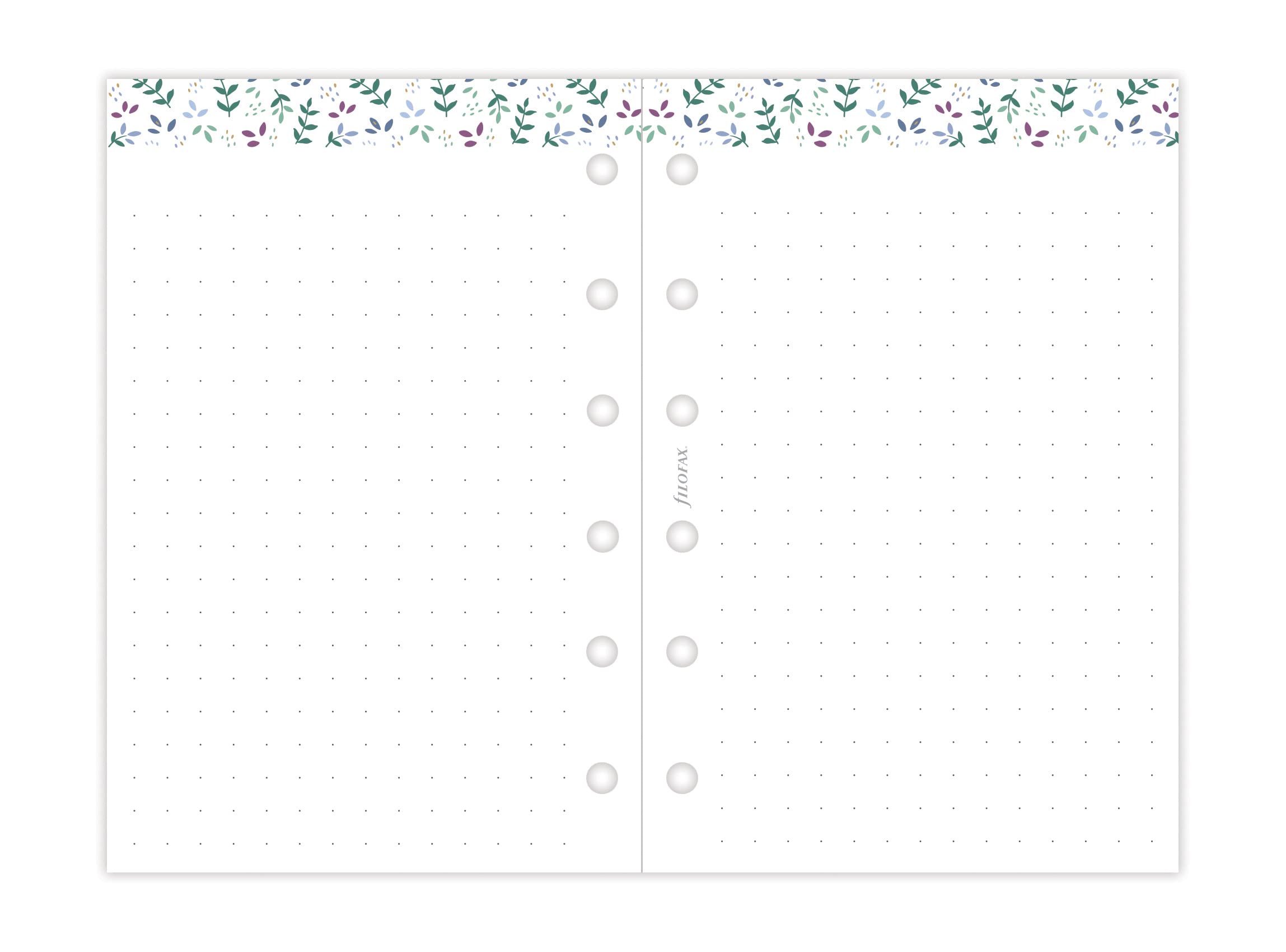 Filofax Pocket Garden 2027 Diary Refill - Week to View | Floral Design | 81mm x 120mm 5