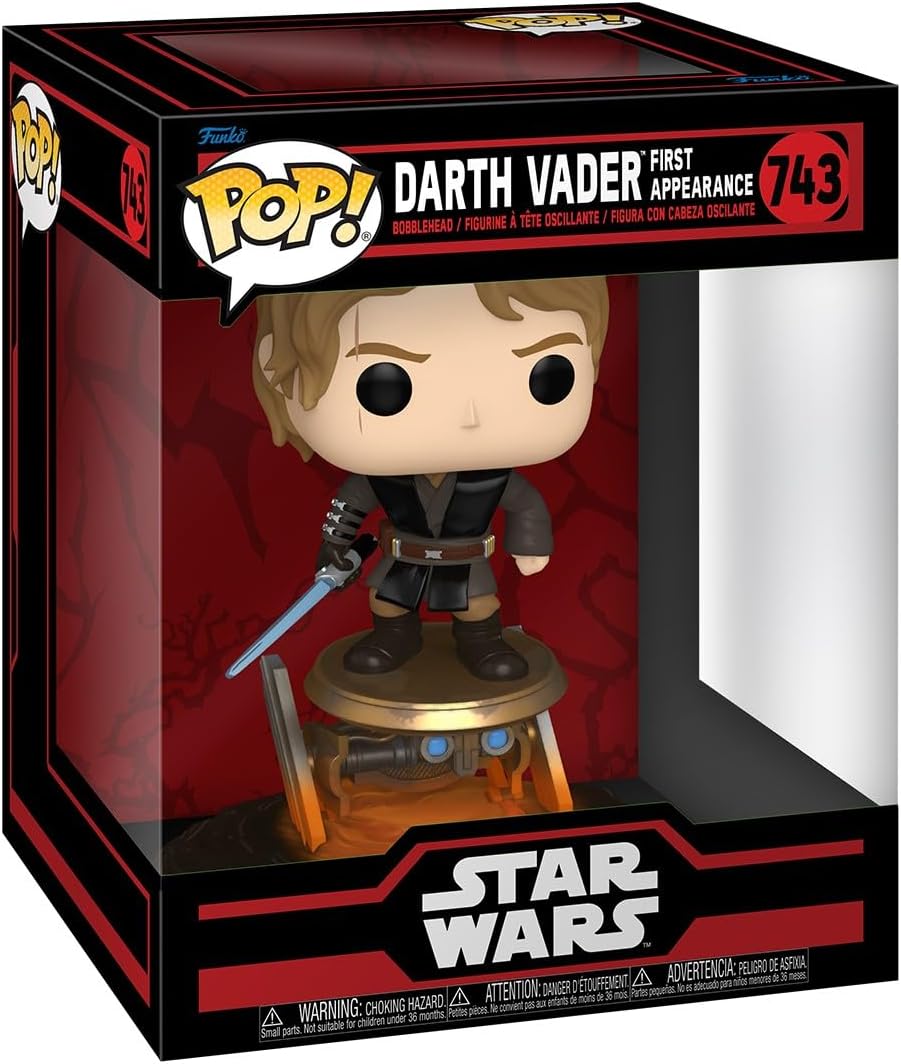 Funko Pop! Deluxe Star Wars - Anakin Skywalker to Darth Vader Vinyl Figure (80766) 10