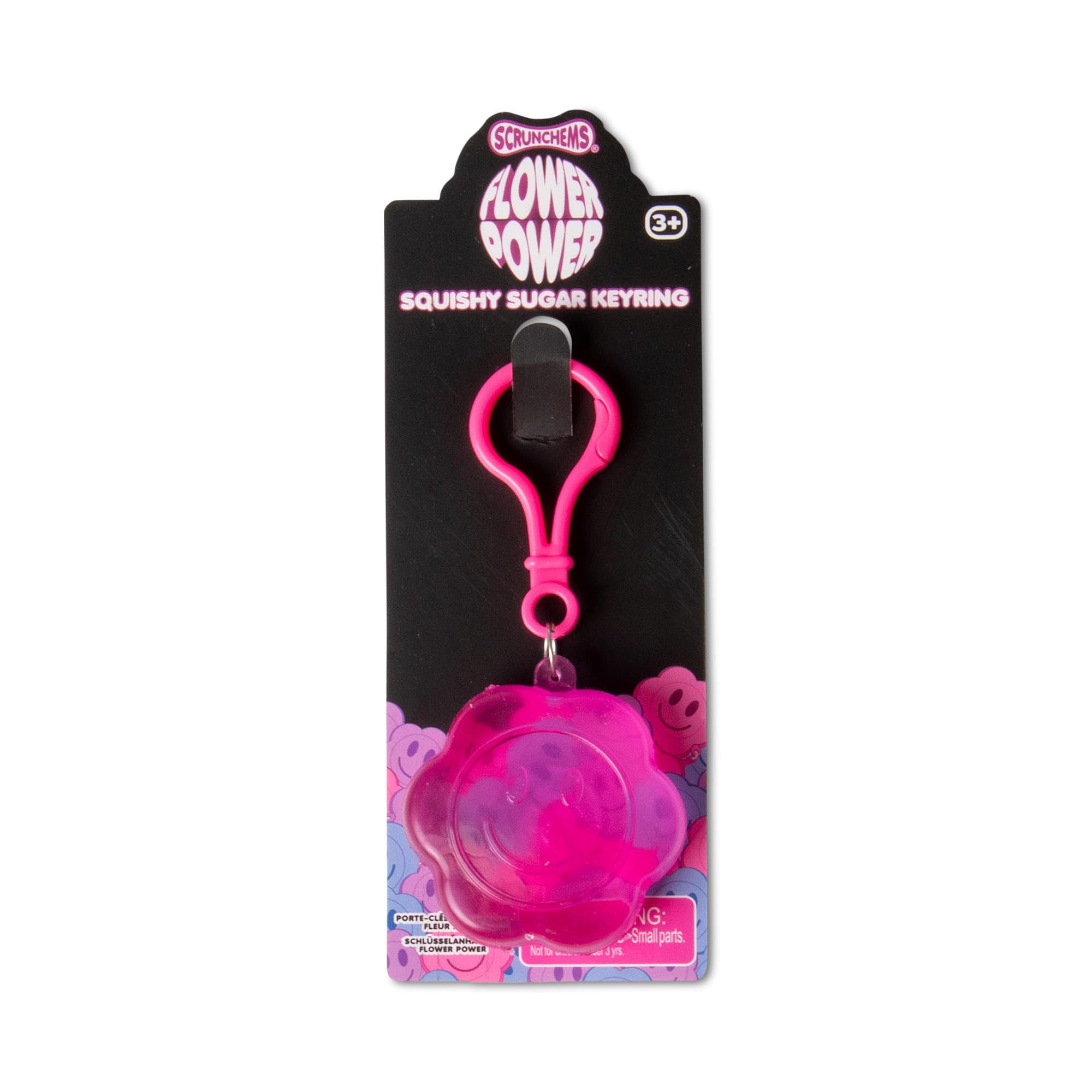Tobar SCRUNCHEMS FLOWER POWER SUGAR KEYCHAIN Stress Toy 7