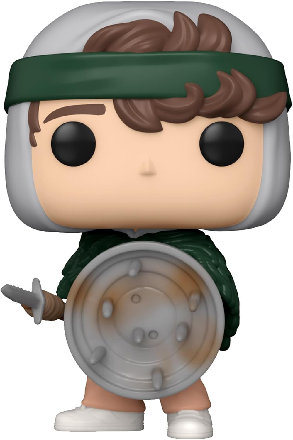 Funko Pop! TV: Stranger Things - Dustin Henderson with Shield Vinyl Figure (72137) 2