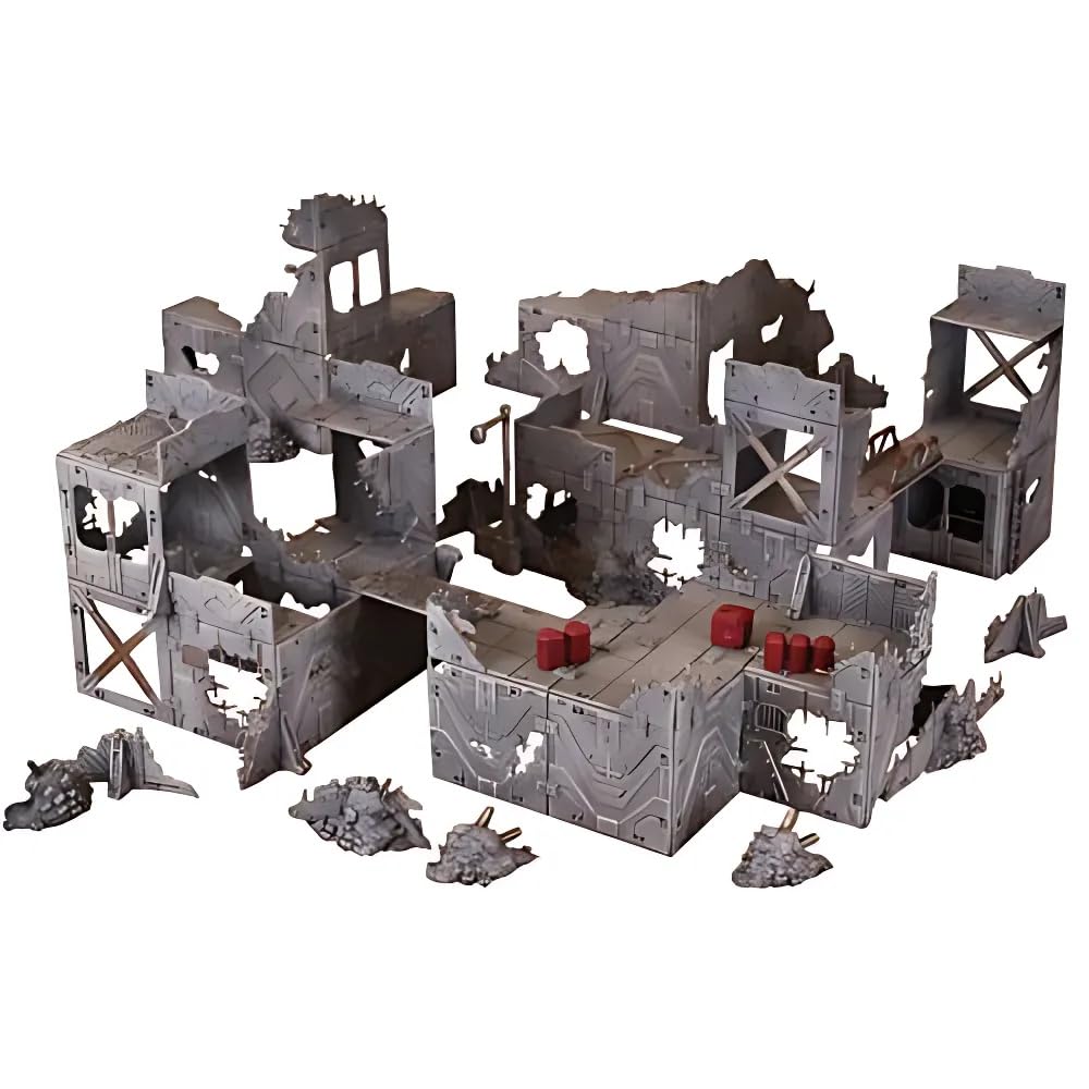 Mantic Games TerrainCrate Ruined City Modular Scenery – Bausatz für Tabletop-Gaming 3