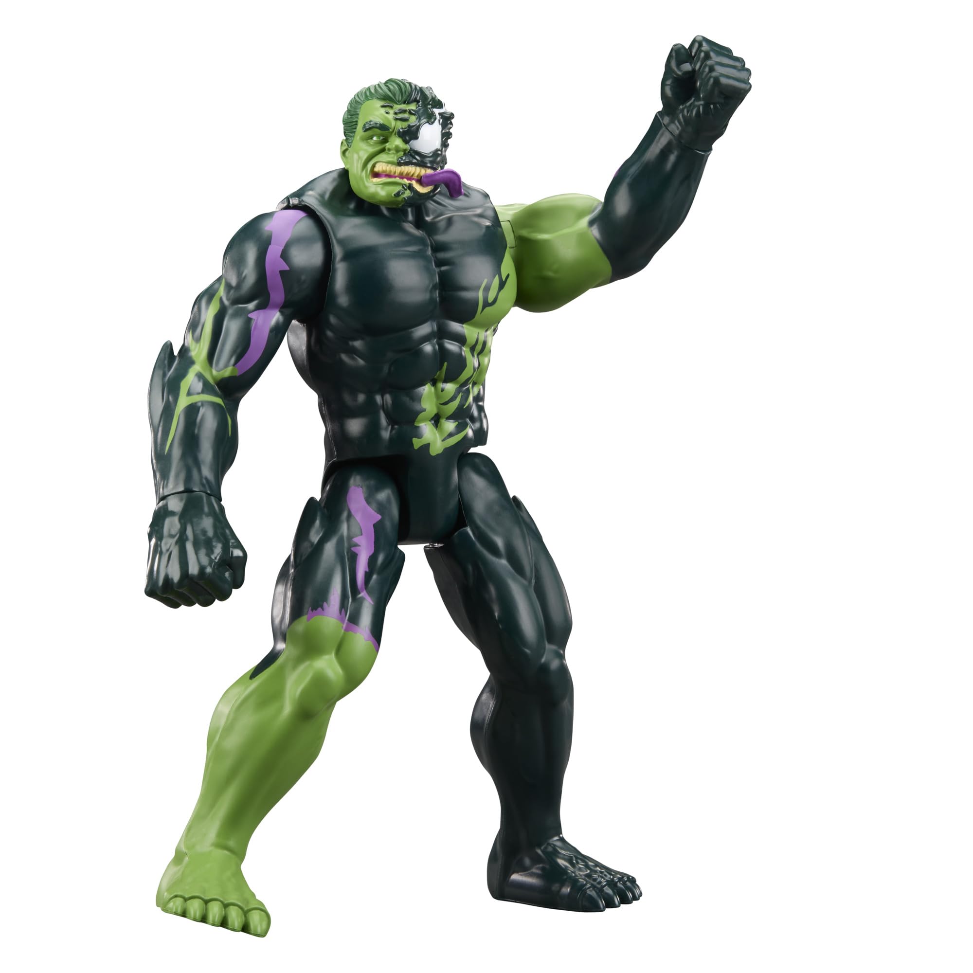 Marvel Avengers VenomVersus Titan Hero Series Venomized Captain America & Hulk 30-cm Action Figures 17
