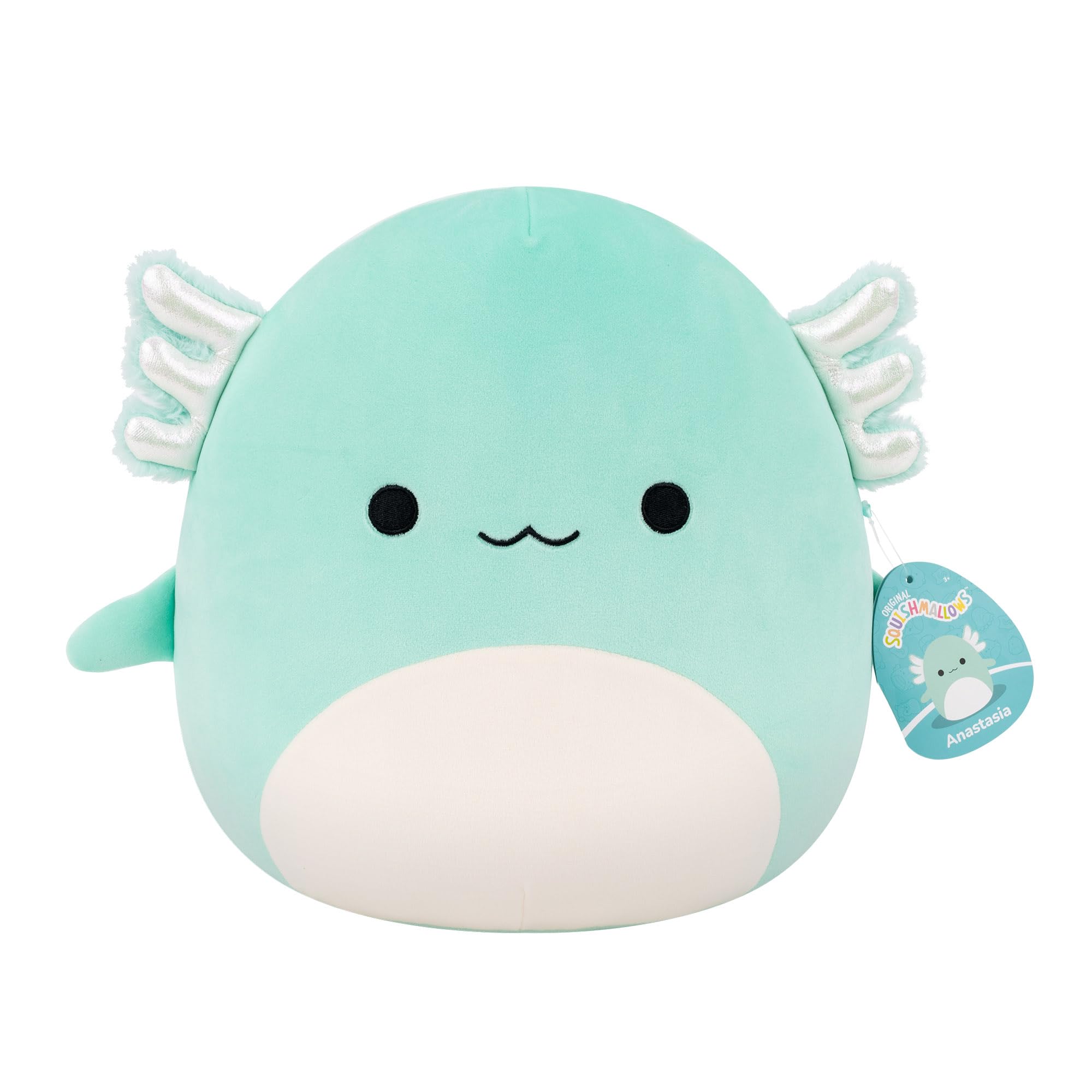 Squishmallows Anastasia the Teal Axolotl Soft Doll - 30 cm Plush | Ultra-Soft Polyester 1