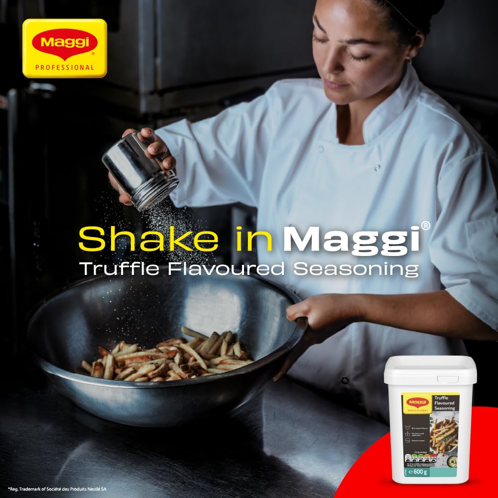 MAGGI Truffle Flavoured Seasoning Powder - Rich & Earthy Aroma | 600g Tub 6