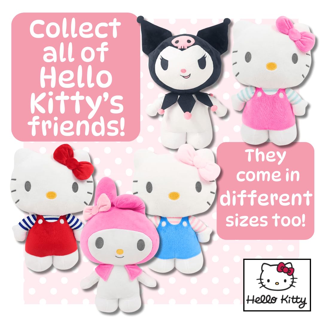 Hello Kitty Plush - 15cm Sitting Sanrio Collectible, White Cotton Stuffed Animal 6