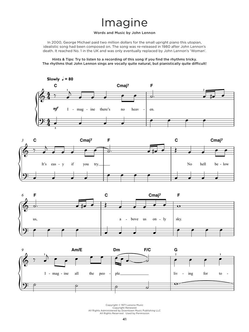 Hal Leonard - 40 of the Most Beautiful Songs Ever | Timeless Hits Arranged for Easy Piano 6