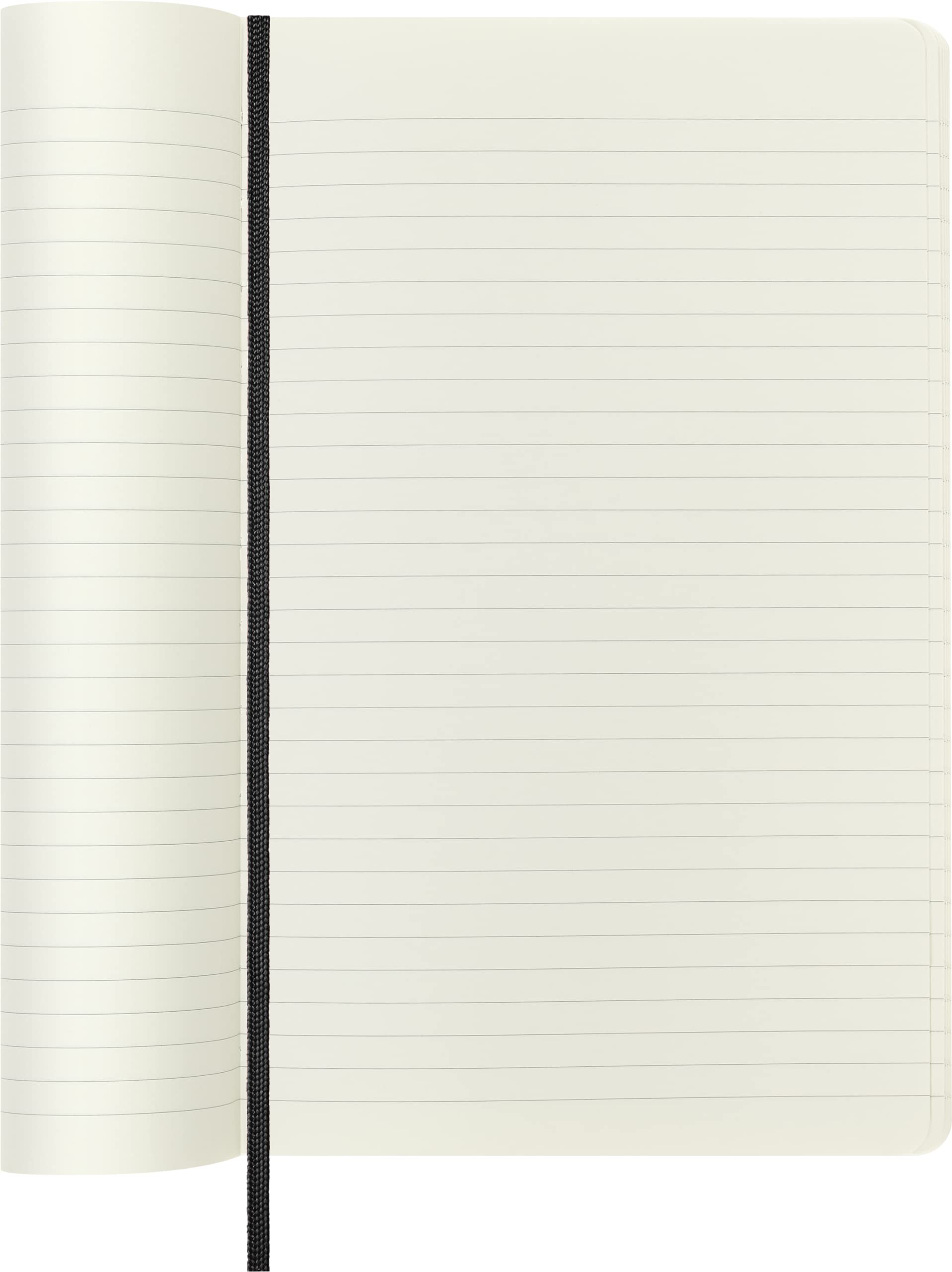 Moleskine Classic Ruled Paper Notebook - Soft Cover, Black, Large A5 (13x21cm), 192 Pages 3