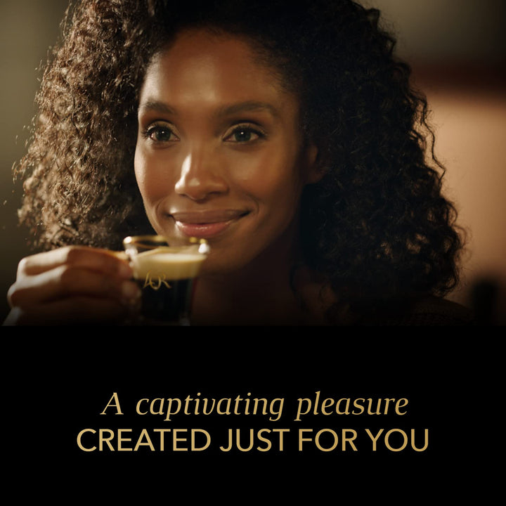 L'OR Espresso Lungo Profondo Coffee Pods x10 Intensity 8 - Compatible with Nespresso Machines
