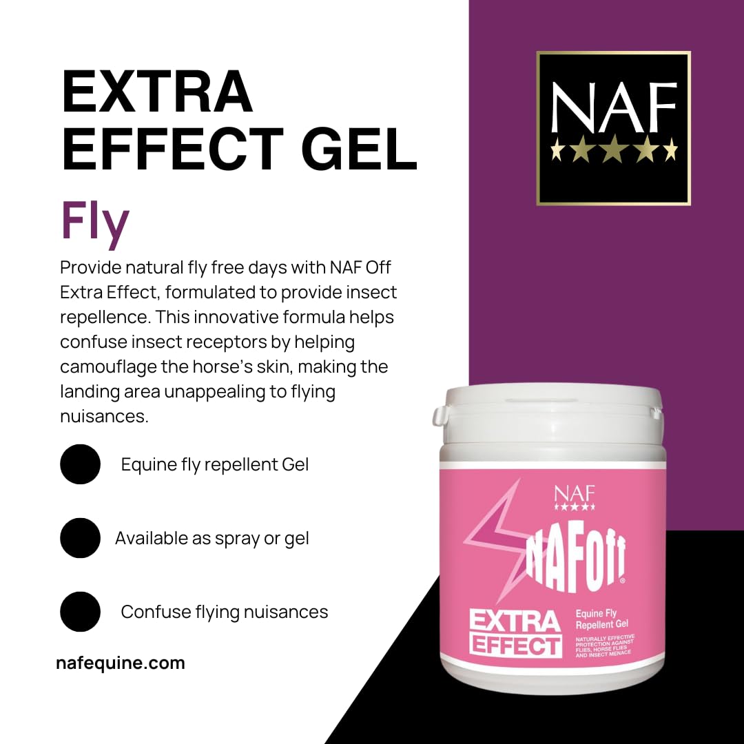 NAF Off Extra Effect Gel - Citronella-Based Fly Repellent | 750g Tub 2