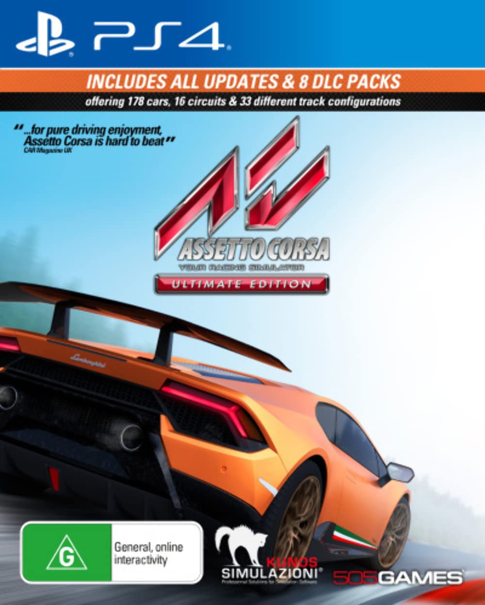 Assetto Corsa Ultimate Edition - PS4 Racing Simulator 1