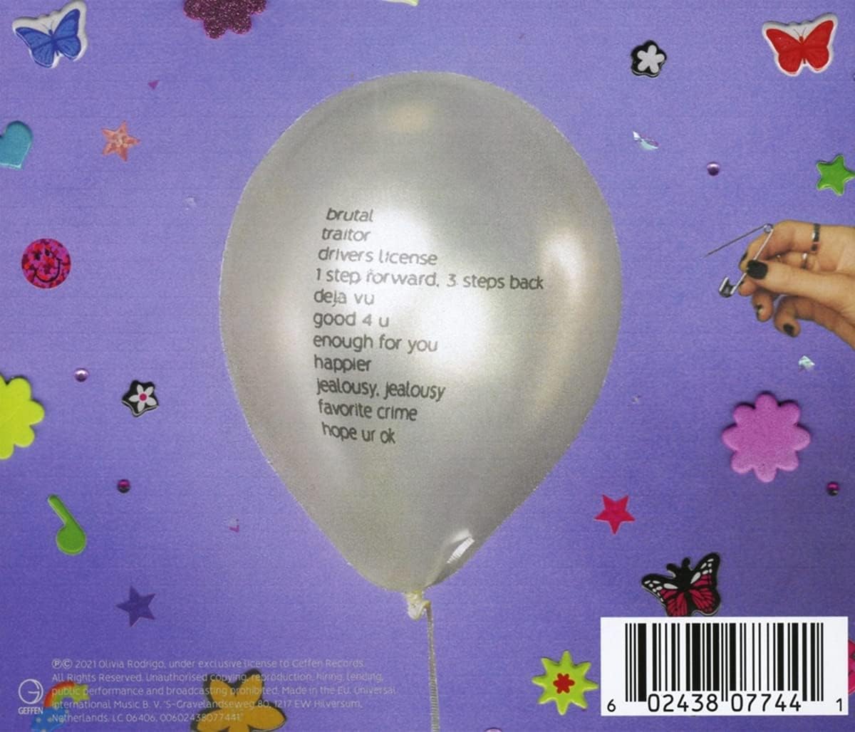 Olivia Rodrigo - Sour [Audio CD] 4