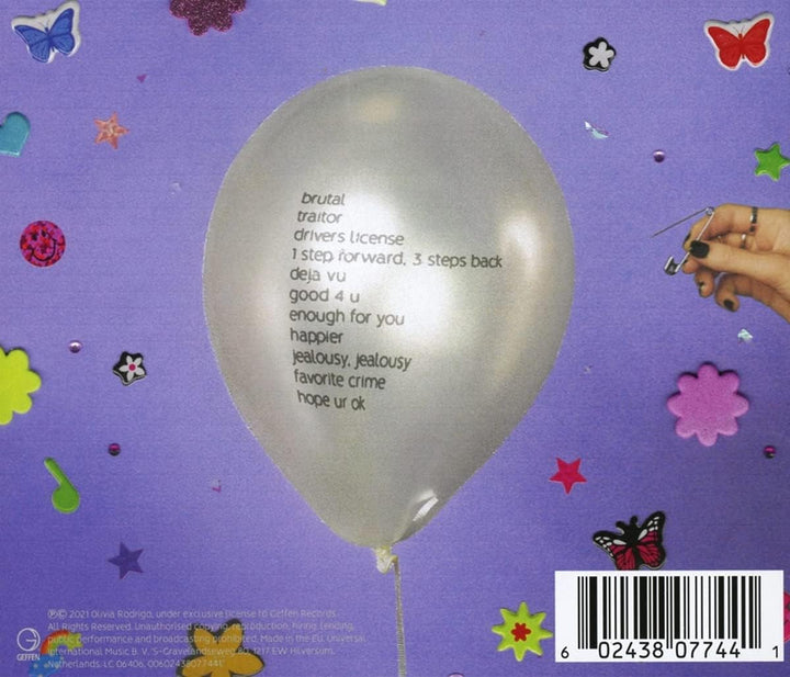Olivia Rodrigo - Sour [Audio CD]