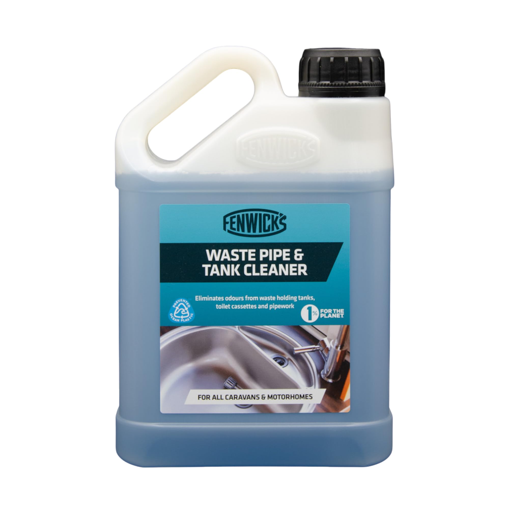 Fenwick's Waste Pipe and Tank Cleaner - 1 Litre | Eliminates Odours