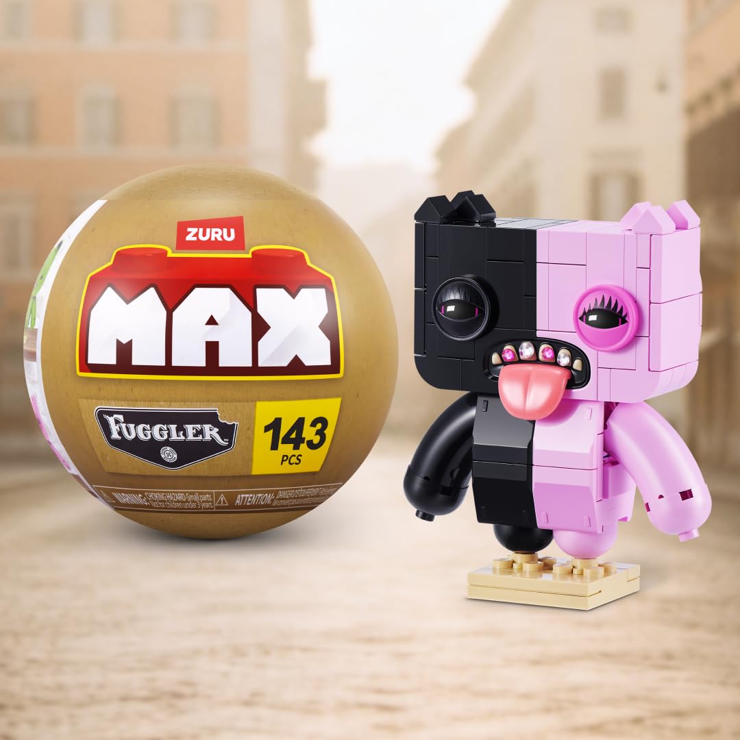 Max Build More Fuggler Baddies Collection Building Set - Build 1 of 4 Monster Characters | Ages 8+ | 186 Pieces 2