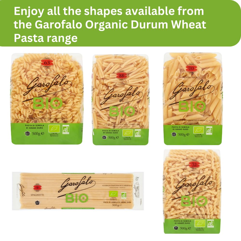 Garofalo Organic Spaghetti Italian Dried Pasta, 500g