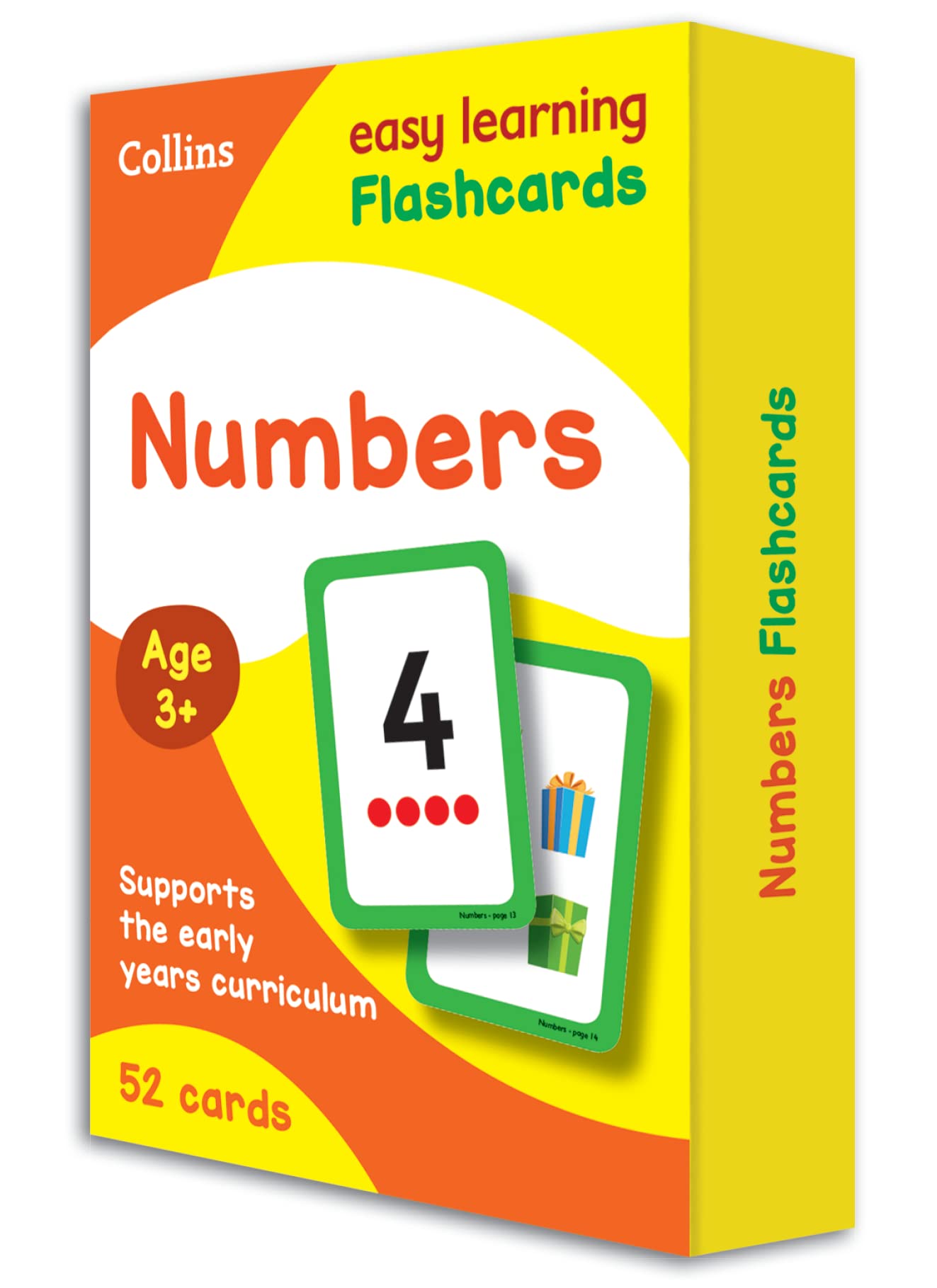 Collins Easy Learning Preschool Numbers Flashcards | Ages 3-4 | Maths Learning 1