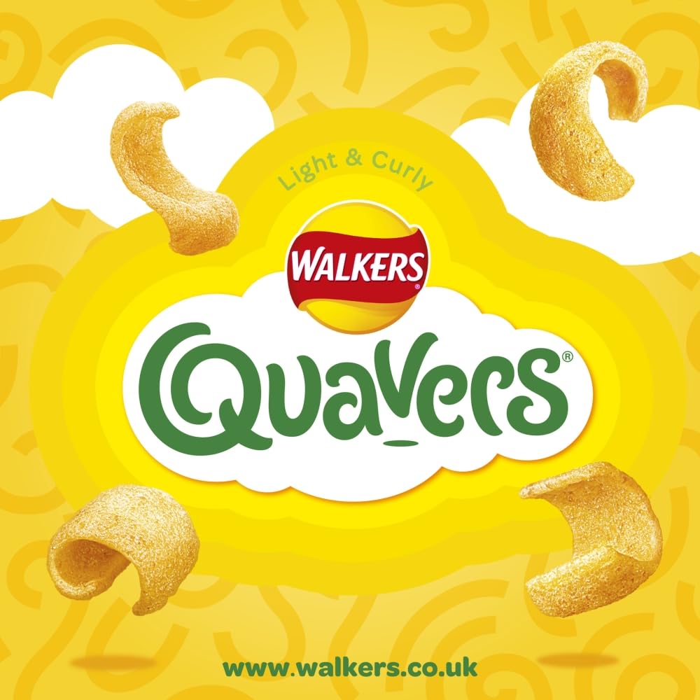 Walkers Quavers Käse-Multipack-Snacks 6x16g 6