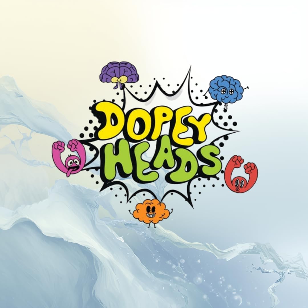 Dopey Heads Blue Raspberry Hard Candy - HALAL | 198g (7 oz) Bag | Long-Lasting Flavour 2