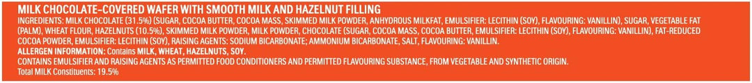 Kinder Bueno Milk Chocolate & Hazelnuts Multipack, 10 x 43g (430g) – Individually Wrapped Chocolate Bars with Crispy Wafer and Creamy Hazelnut Filling