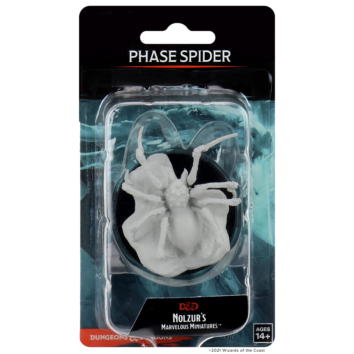 NECA Dungeons & Dragons Nolzur's Marvelous Unpainted Minis: Phase Spider Miniature Figure | Acrylic | 3.13 inches Wide 2