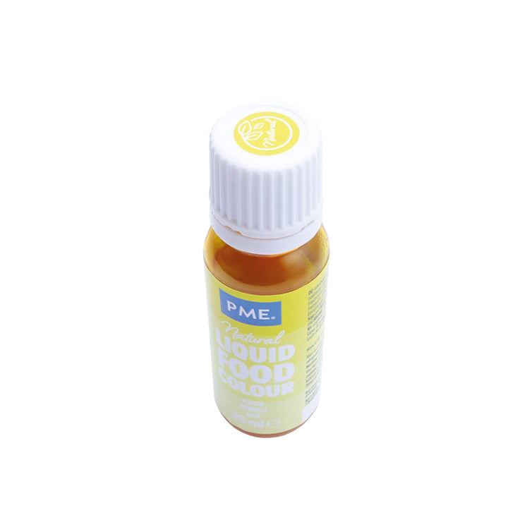 PME Natural Liquid Food Colouring - Lemon Yellow 25ml