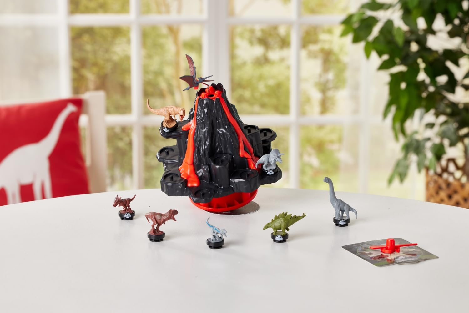 EPOCH Games Jurassic World Shaky Volcano Board Game | 2-4 Players | Ages 4+ | Model 7509 3