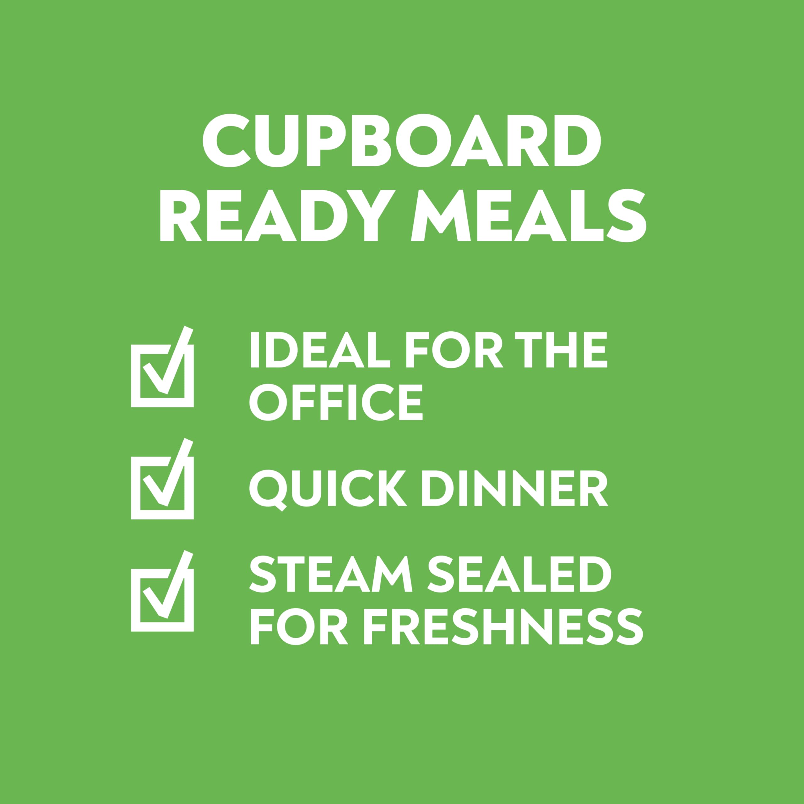 Ben's Original - Moroccan Style Chickpea & Raisin Lunch Bowl with Bulgur Wheat & Rice Ready Meal (6x 220g) 3