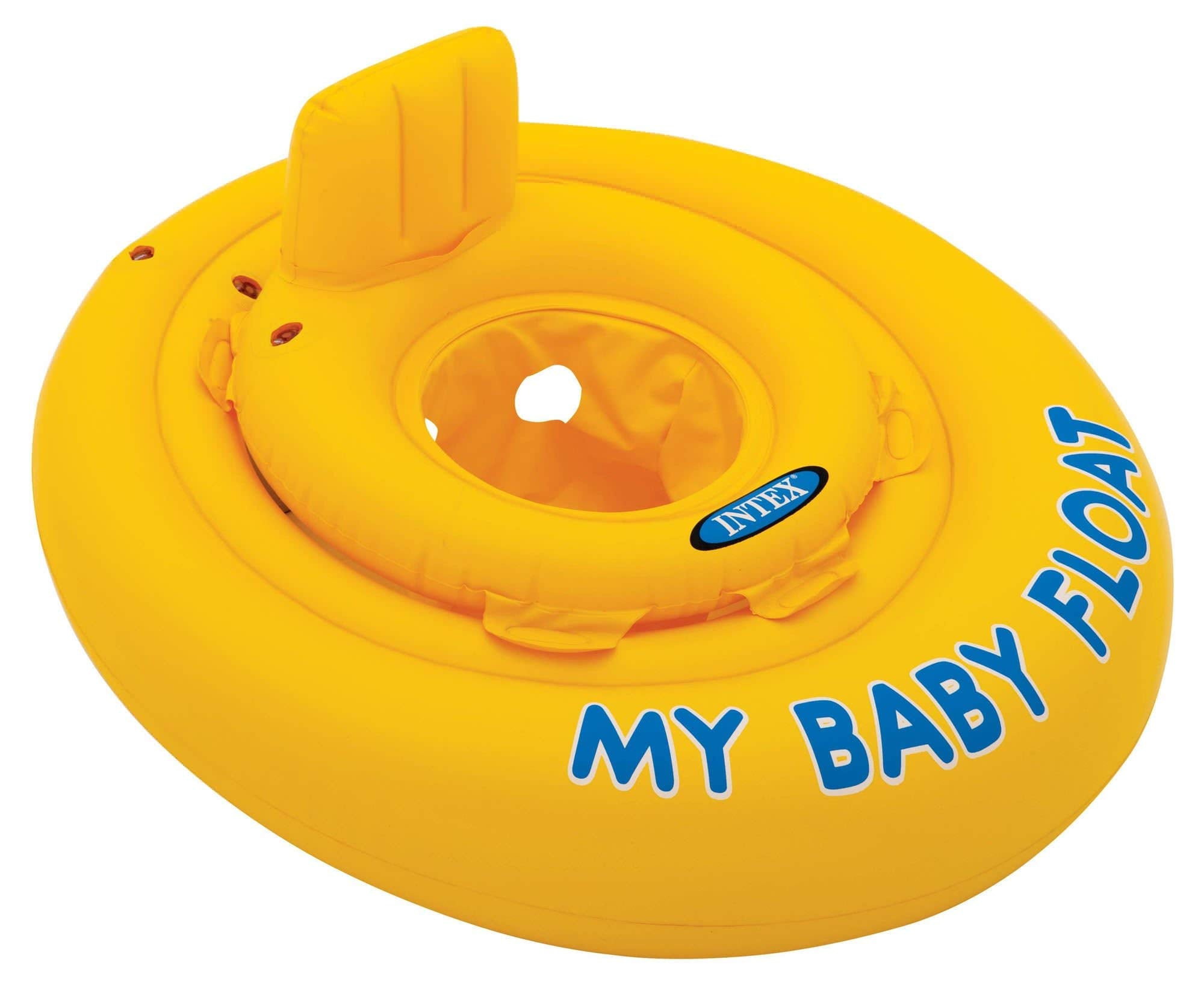 Intex My Baby Float - Inflatable Swim Ring with Back Support for Babies 8