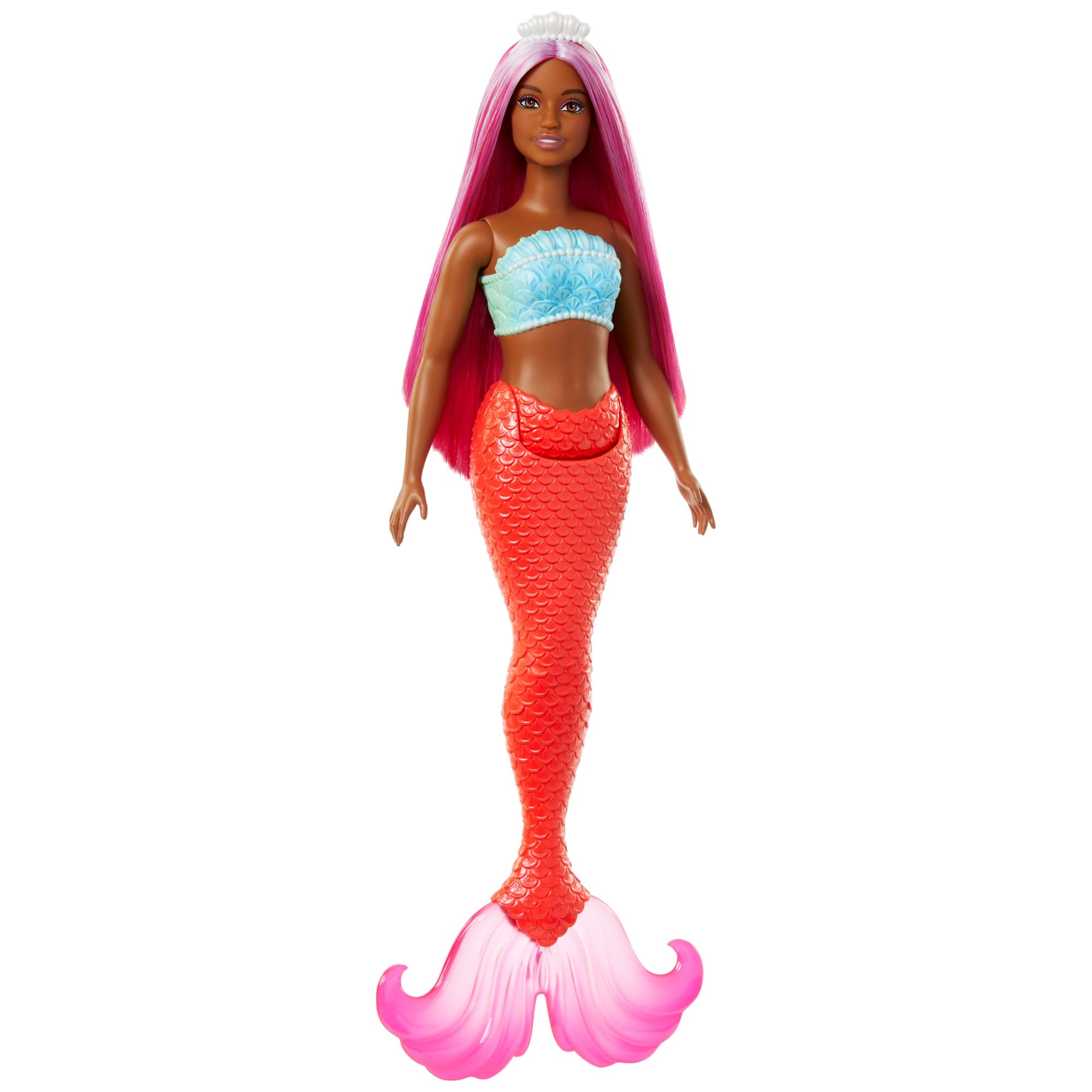 Barbie Mermaid Doll with Magenta Fantasy Hair - Fantasy Accessories | 12.75 Inch | Plastic 5