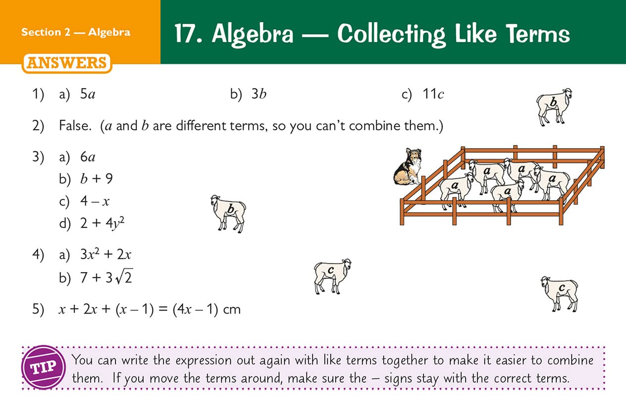 CGP GCSE Maths 9-1 Revision Question Cards - Foundation Arithmetic | Ages 15-16 | 96 Pages 6