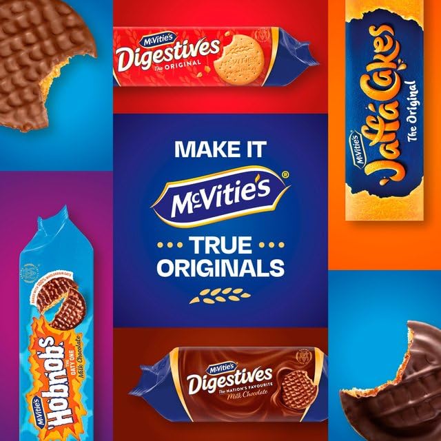 McVitie's Hobnobs Milk Chocolate Biscuits Twin Pack, 636 g