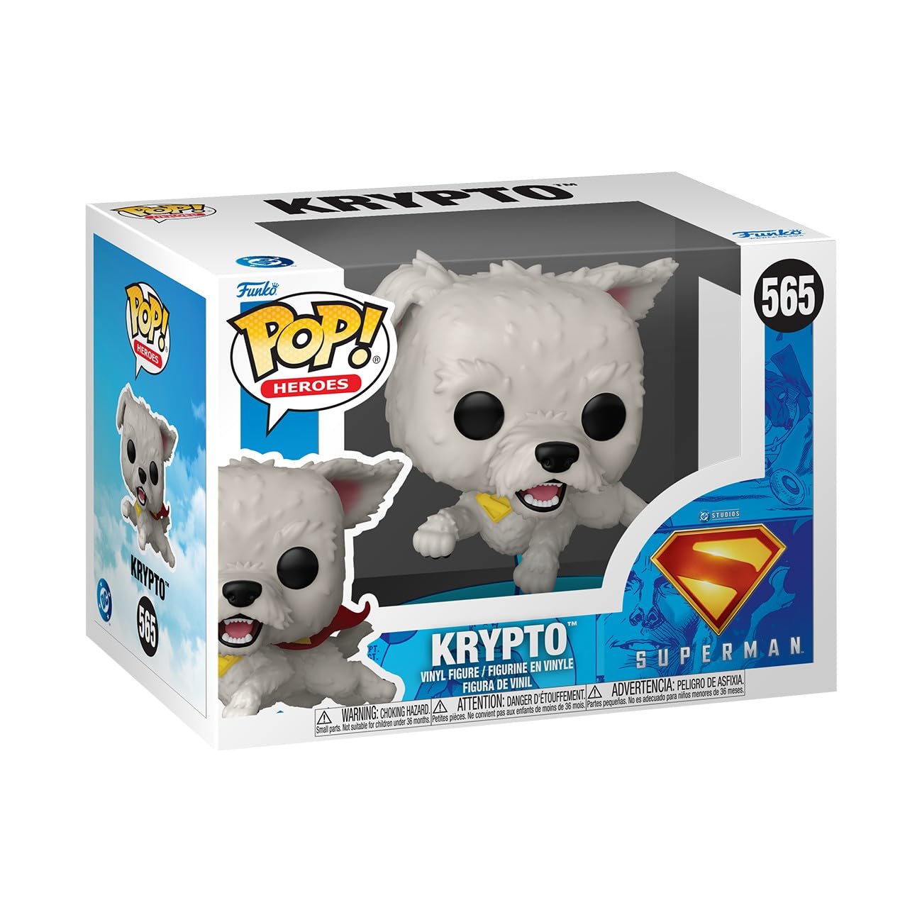 Funko Pop! DC: Superman 2025 - Krypto Vinyl Figure 1