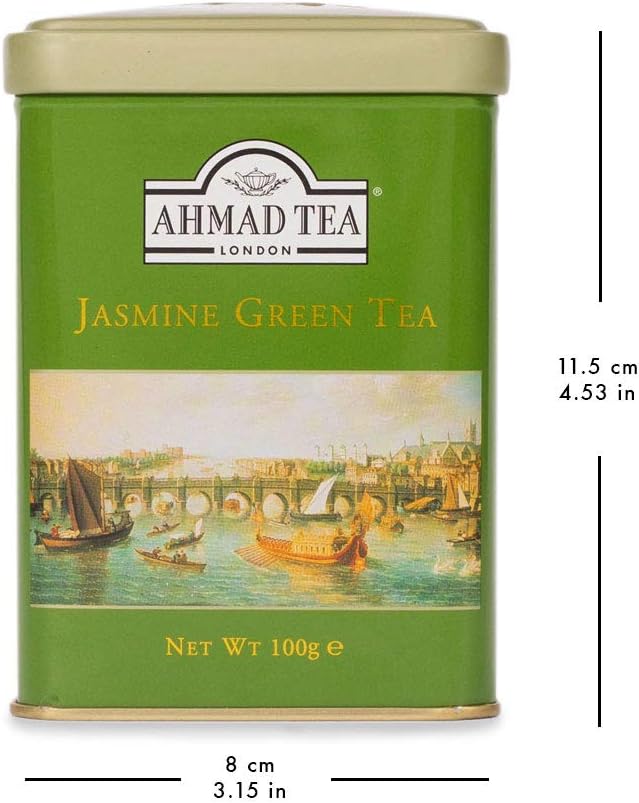 Ahmad Tea - English Scene Jasmine Grüner Tee (100 g) 9